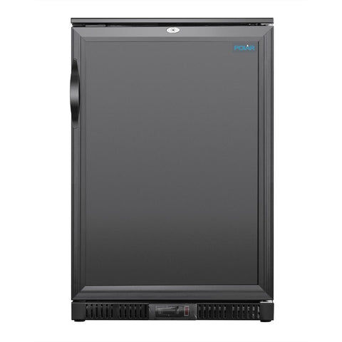 Polar G-series 850mm Single Door Back Bar Cooler Solid Door 128 Ltr GE997-A