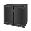 Polar G-series 850mm Double Door Back Bar Cooler Solid Door 198 Ltr GE998-A