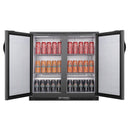Polar G-series 850mm Double Door Back Bar Cooler Solid Door 198 Ltr GE998-A