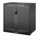 Polar G-series 850mm Double Door Back Bar Cooler Solid Door 198 Ltr GE998-A
