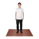 Jantex Rubber Grease-resistant Anti-Fatigue Mat Red - 1500 x 900mm GF017