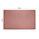 Jantex Rubber Grease-resistant Anti-Fatigue Mat Red - 1500 x 900mm GF017