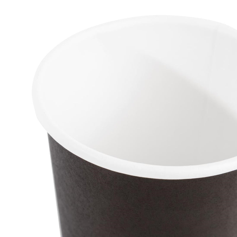 Fiesta Recyclable Espresso Takeaway Cups Black 114ml (Pack of 50) GF019