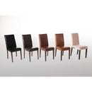 Bolero Faux Leather Dining Chairs Black GF954