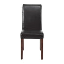 Bolero Faux Leather Dining Chairs Black GF954