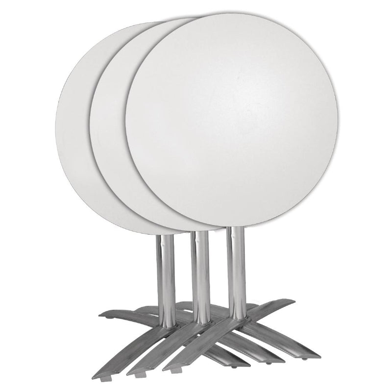 Bolero Flip Top Aluminium Table Base GF962