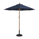 Bolero Round Outdoor Umbrella 3m Diameter Navy Blue GG497