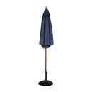 Bolero Round Outdoor Umbrella 3m Diameter Navy Blue GG497