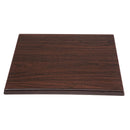 Bolero Square Table Top Dark Brown 600mm GG635