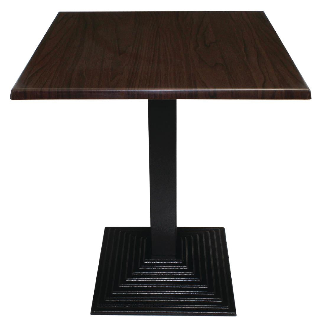 Bolero Square Table Top Dark Brown 700mm GG639