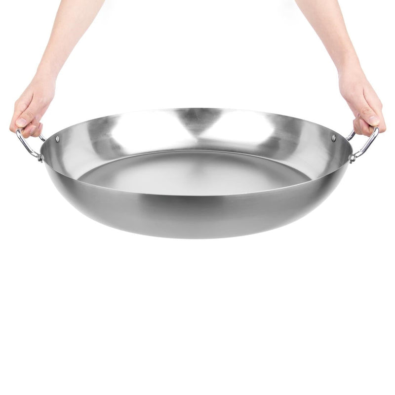 Vogue Carbon Steel Paella Pan 508mm GG720