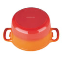 Vogue Orange Round Casserole Dish 4Ltr GH303