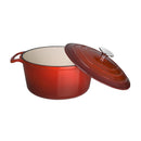 Vogue Red Round Casserole Dish 4Ltr GH305