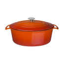 Vogue Orange Oval Casserole Dish 6Ltr GH312