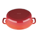 Vogue Red Oval Casserole Dish 6Ltr GH314