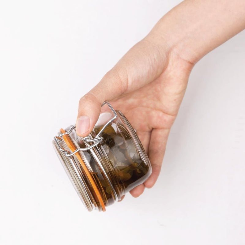 Vogue Clip Top Preserve Jars 125ml GH327