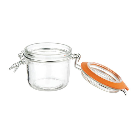 Vogue Clip Top Preserve Jars 200ml GH328