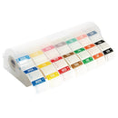 Vogue Dissolvable Colour Coded Food Labels with 2" Dispenser GH475