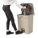 Jantex Step On Bin Beige 65Ltr GH638
