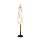 Bolero Square Outdoor Umbrella 2.5m Cream GH988