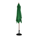 Bolero Square Outdoor Umbrella 2.5m Green GH989