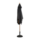 Bolero Square Outdoor Umbrella 2.5m Black GH990