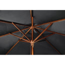 Bolero Square Outdoor Umbrella 2.5m Black GH990