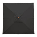 Bolero Square Outdoor Umbrella 2.5m Black GH990