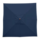 Bolero Square Outdoor Umbrella 2.5m Navy Blue GH991