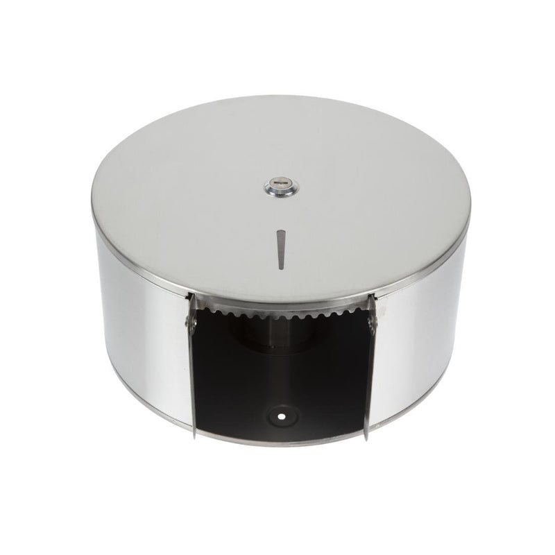 Jantex Stainless Steel Jumbo Roll Tissue Dispenser GJ031