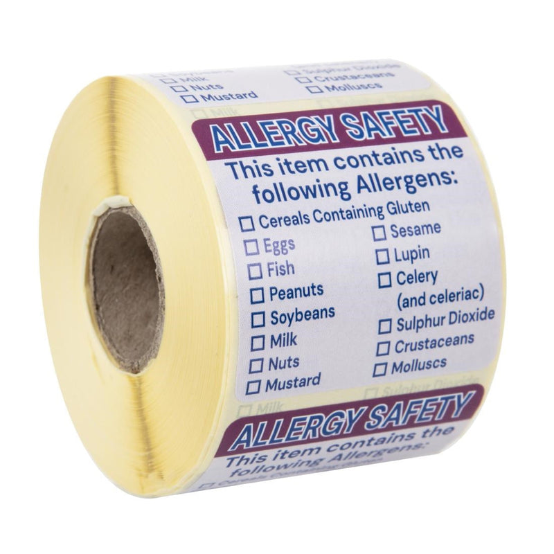 Vogue Allergen Food Labels GJ058