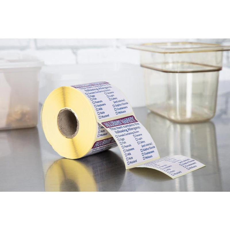 Vogue Allergen Food Labels GJ058