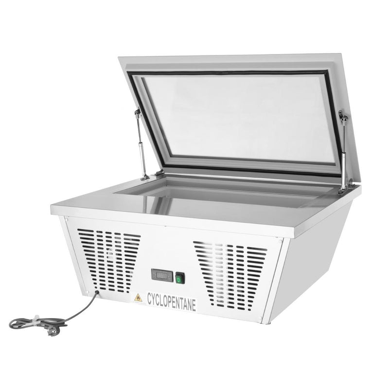 Polar G-Series Countertop Scoop Freezer - 4 x Napoli Pans GK068-A