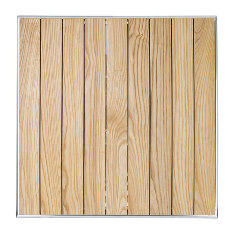 GK991 Bolero Ash Flip Top Square Bistro Table 600mm GK991