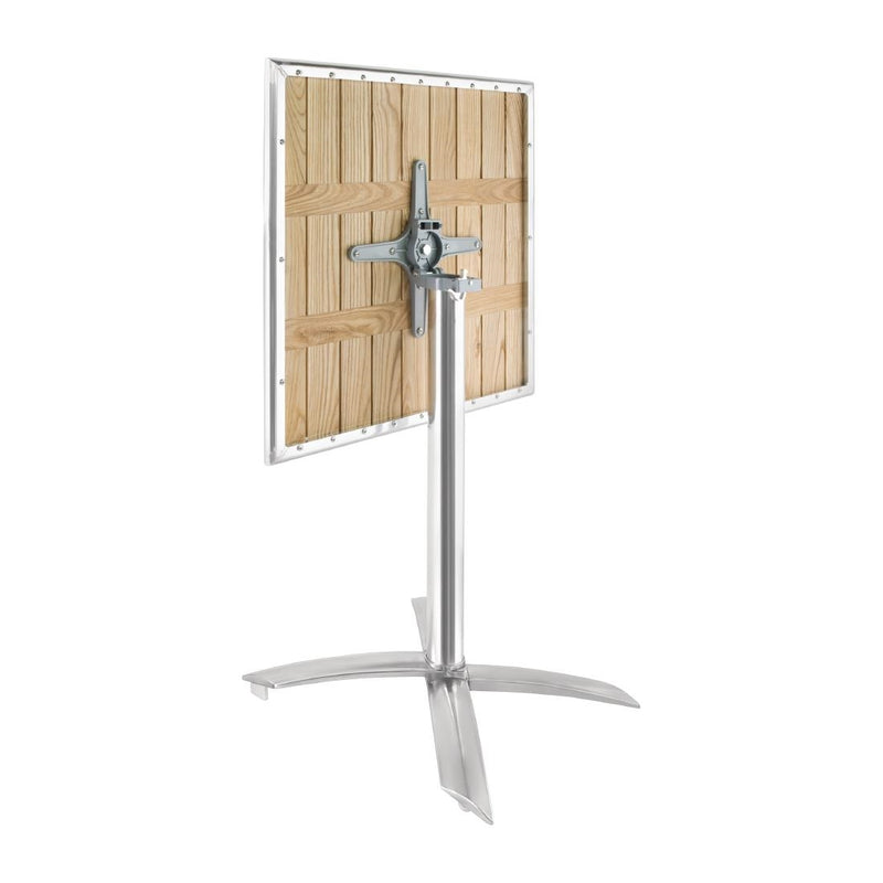 Bolero Ash Flip Top Square Bistro Table 600mm GK991