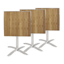 Bolero Ash Flip Top Square Bistro Table 600mm GK991