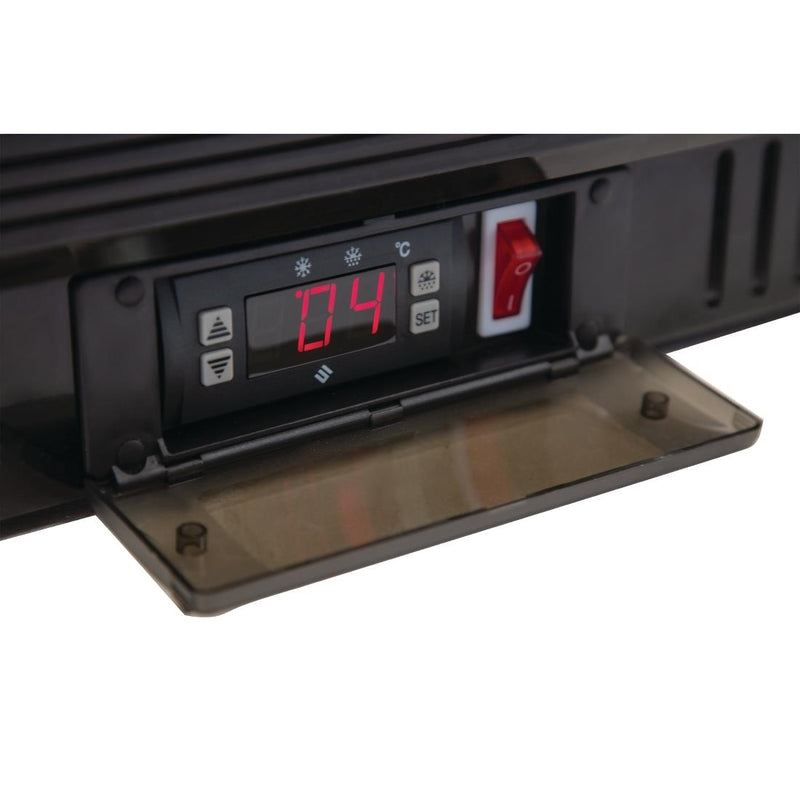 Polar G-series 850mm Triple Door Back Bar Cooler Solid Door 320 Ltr GE999-A