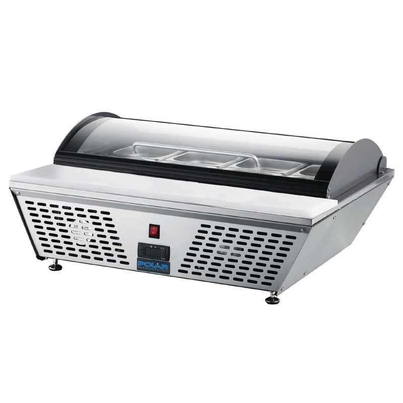 Polar G-Series Energy Efficient Countertop Prep Fridge 4x GN 1/3 GP293-A