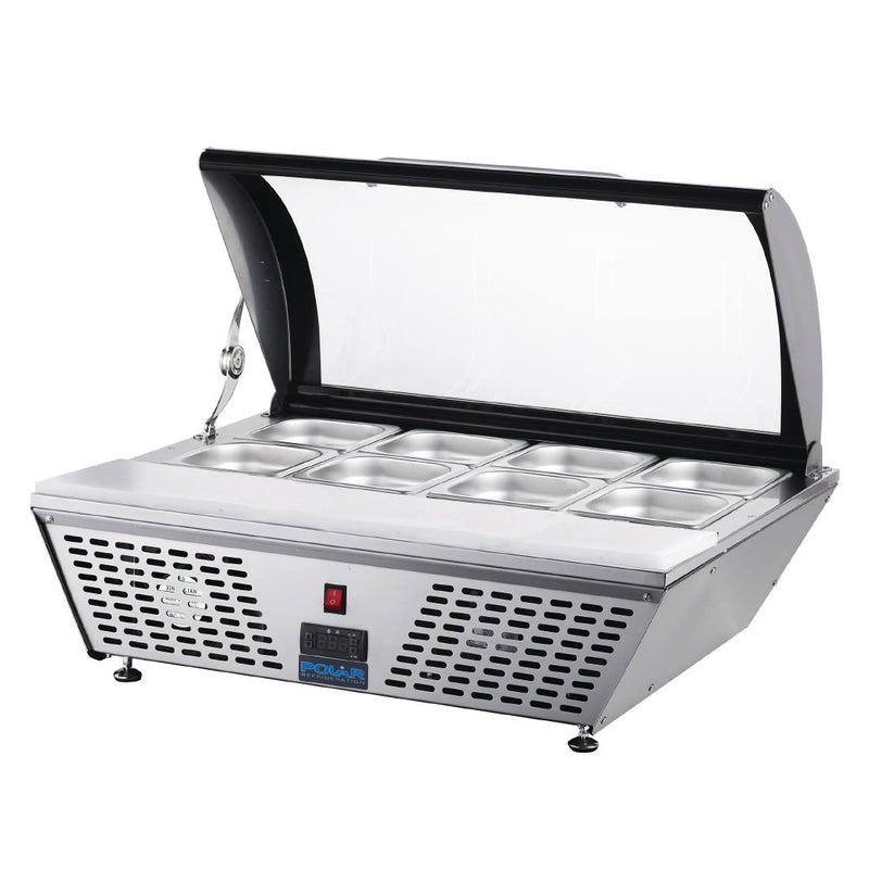 Polar G-Series Energy Efficient Countertop Prep Fridge 4x GN 1/3 GP293-A