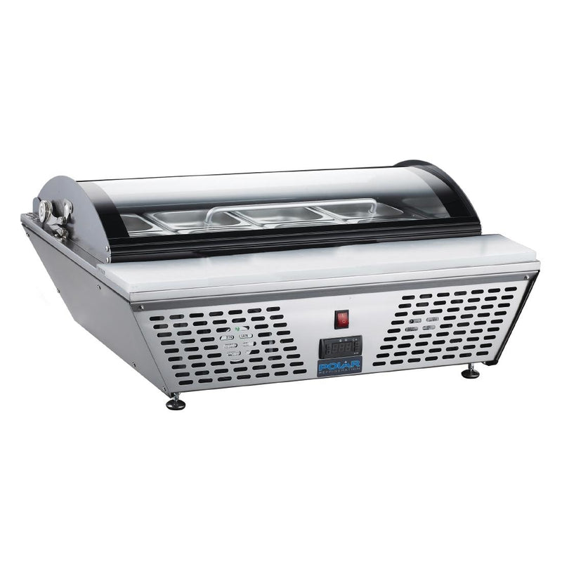 Polar G-Series Energy Efficient Countertop Prep Fridge 4x GN 1/3 GP293-A