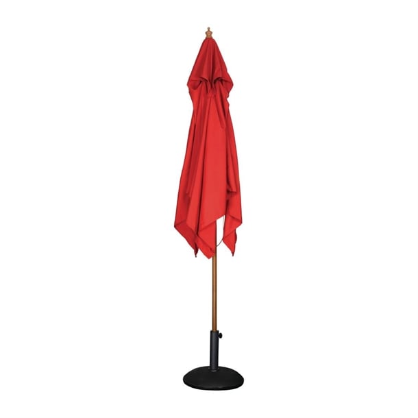 Bolero Square Umbrella 2.5m Diameter Red GL306