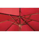 Bolero Square Umbrella 2.5m Diameter Red GL306