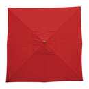 Bolero Square Umbrella 2.5m Diameter Red GL306