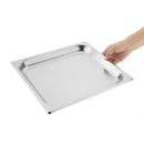 Vogue Stainless Steel Gastronorm 2/3 Tray 20mm GM314-A