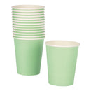 Fiesta Recyclable Takeaway Coffee Cups Single Wall Turquoise 225ml (Pack of 1000) GP403