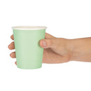 Fiesta Recyclable Takeaway Coffee Cups Single Wall Turquoise 225ml (Pack of 1000) GP403