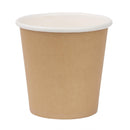 Fiesta Recyclable Espresso Takeaway Cups Kraft 114ml (Pack of 1000) GP447