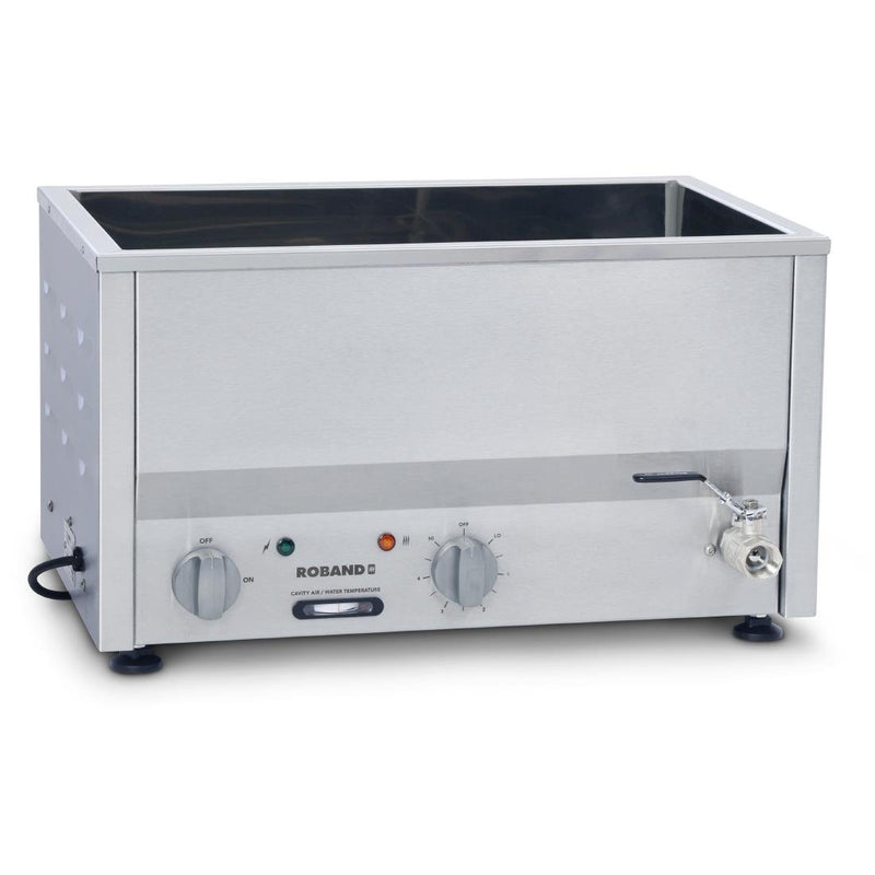 Roband Counter Top Bain-Marie takes 2 x 1/2 size pan (pans not included) (B2B) HJ519