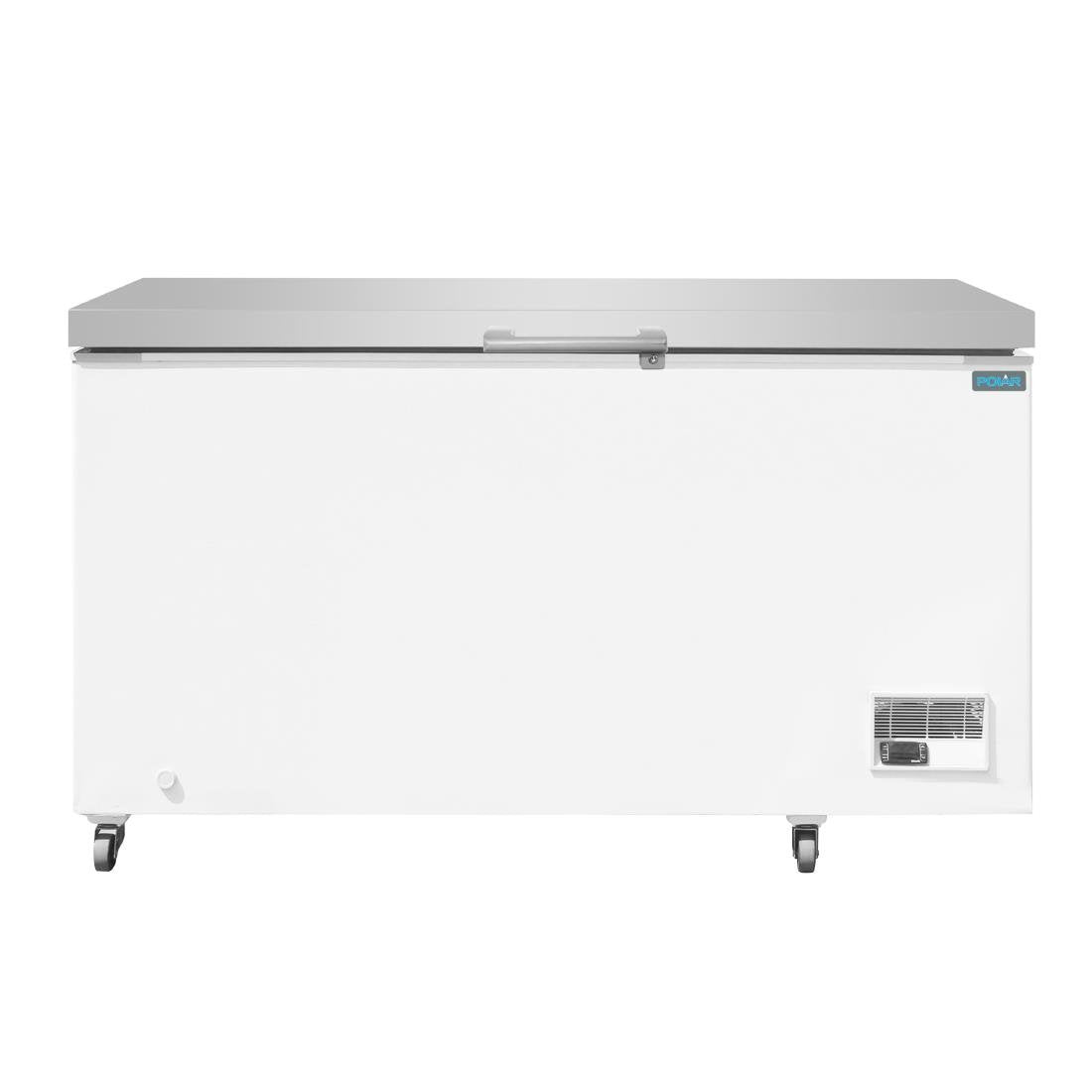 Polar G-Series Chest Freezer with Stainless Steel Lid 378Ltr GP897-A