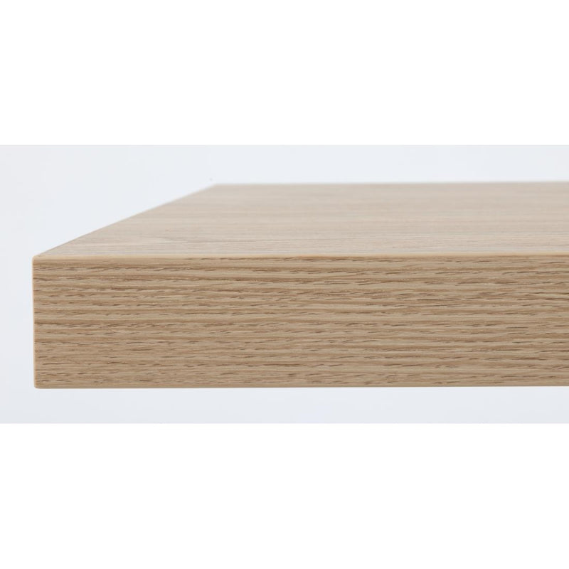 Bolero Pre-drilled Square Table Top Antique Natural 700mm GR331